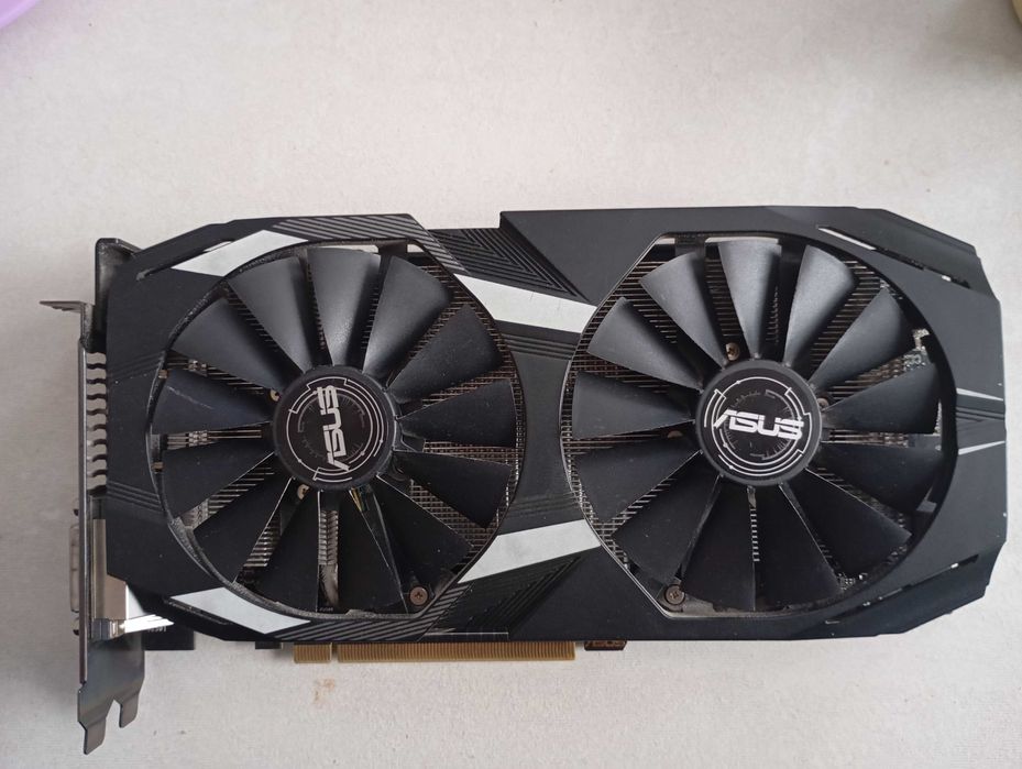 Видеокарта ASUS DUAL OC RX580 8GB