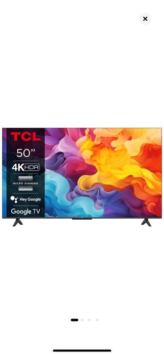 Smart tv tcl led 50v6b 126cm google 4k