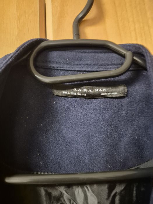 Vand geaca/jacheta Zara bleumarin pentru barbati, marimea L, ca noua