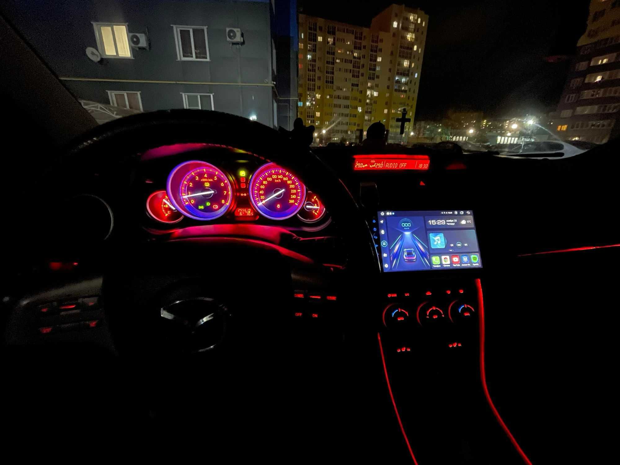 PROMOTIE - Navigatie GPS Android Dedicata Mazda 6 - Wifi BT USB QLed