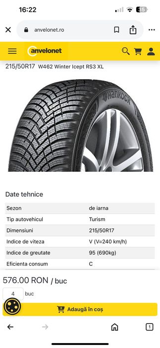 Cauciucuri HanKook noi dot 2025