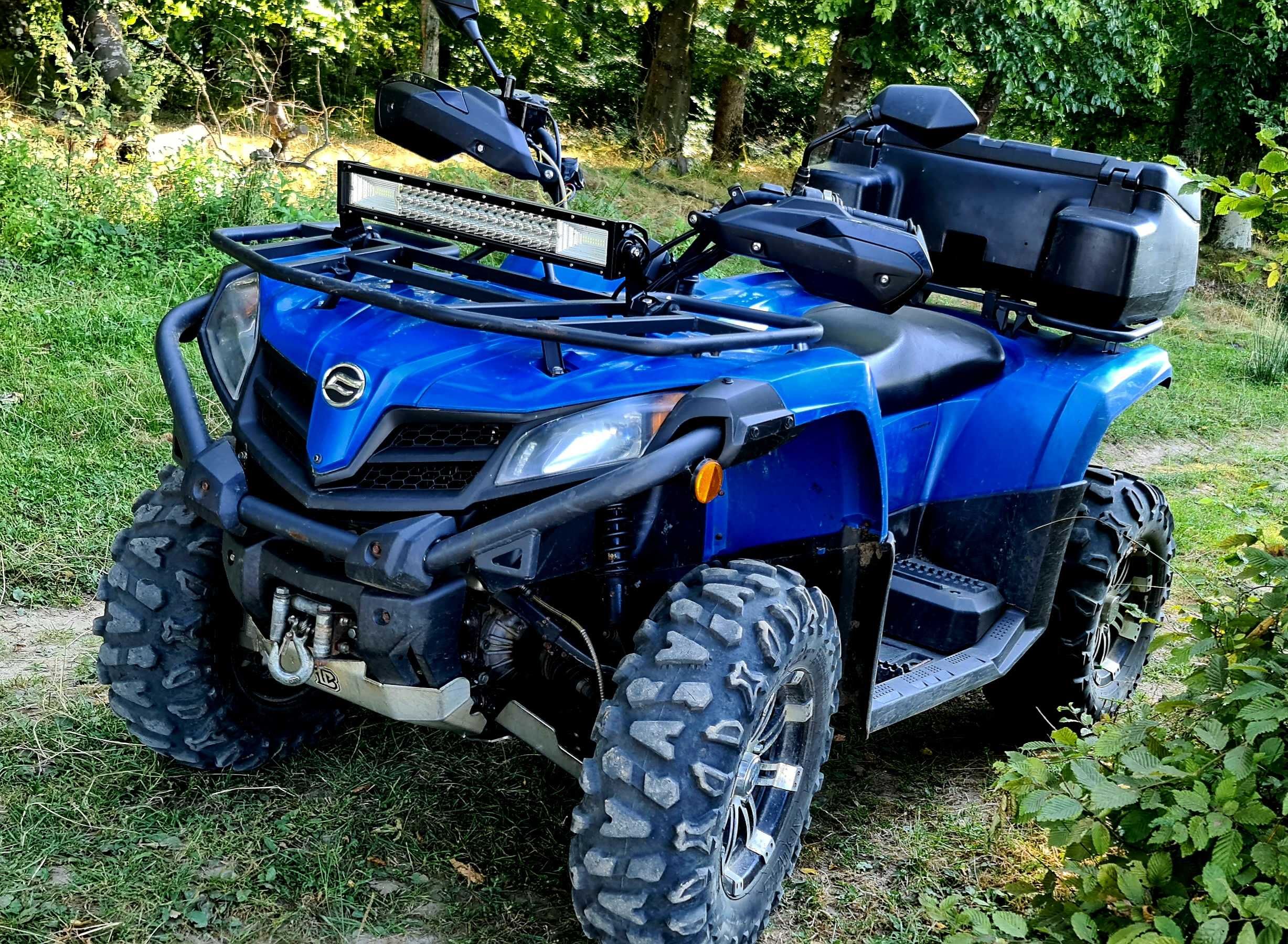 ATV CF Moto 450 L Inmatriculat nr negre