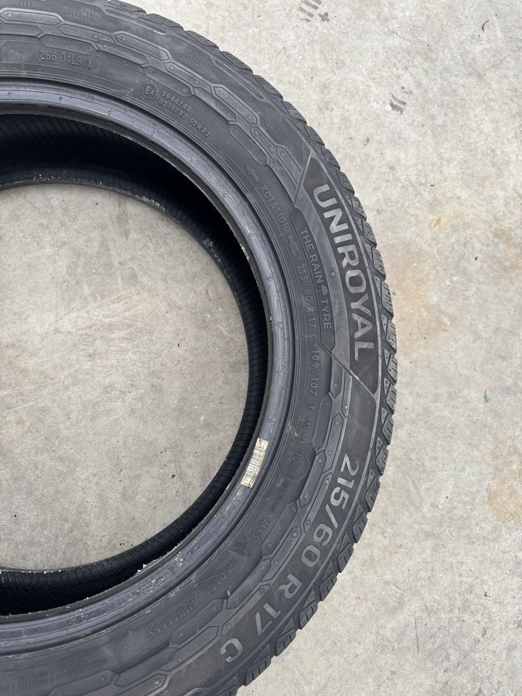 2 anvelope Uniroyal Snow Max 3 215/60r17C an 2022