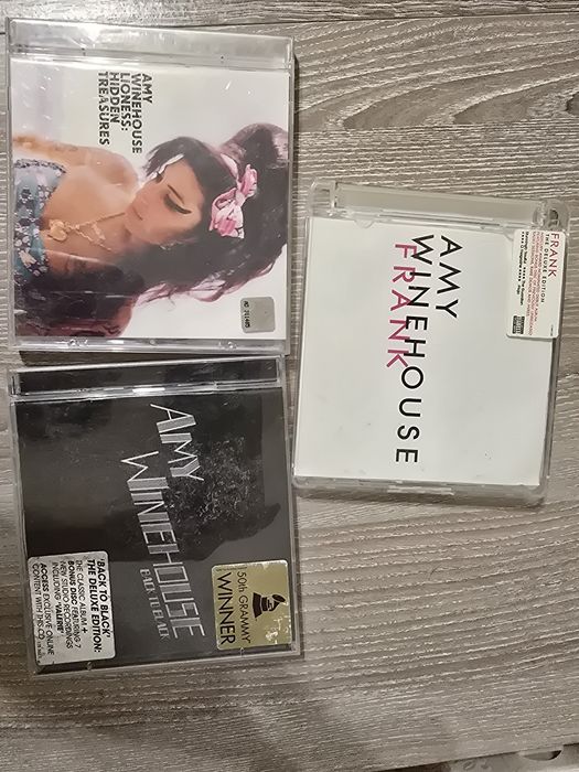 CD диск Amy Winehouse: Frank, Back to Black, Lioness: Hidden treasure