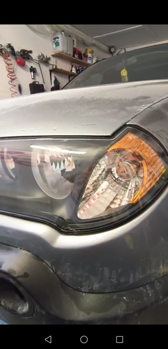 Retapitare plafon, polish auto, lumini ambientale
