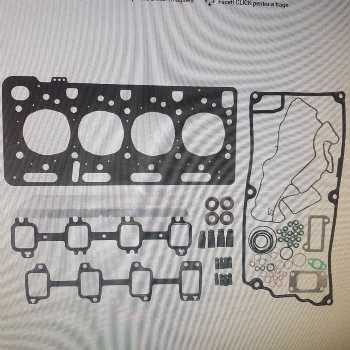 Set garnituri pentru motor JCB 3cx,4cx