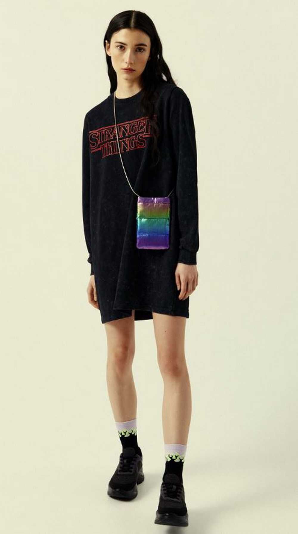Rochie de trening tip hanorac Dama, model STRANGER THINGS, marime M