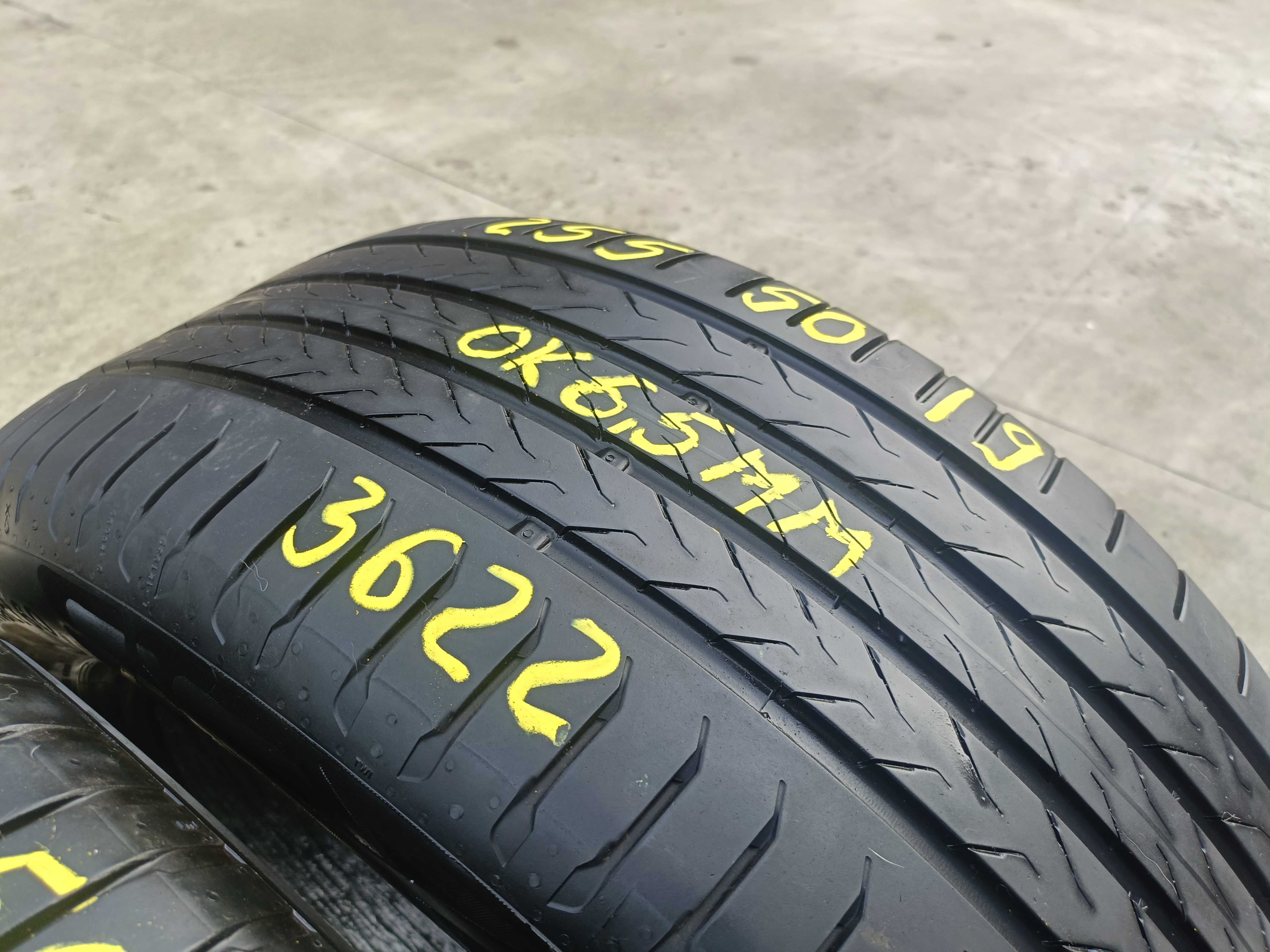Doua anvelope vara 255 50 19 Continental EcoContact 6Q cu 6,5 mm 3622