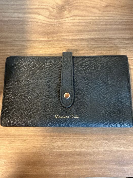 Кожен голям портфейл Masimo Dutti