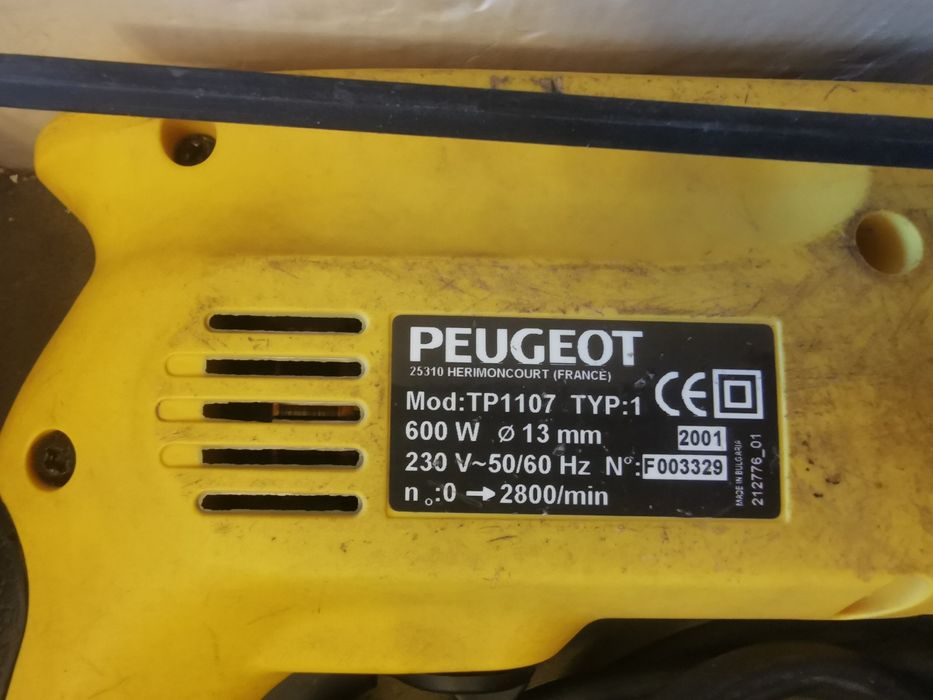 Бормашина Peugeot TP1107