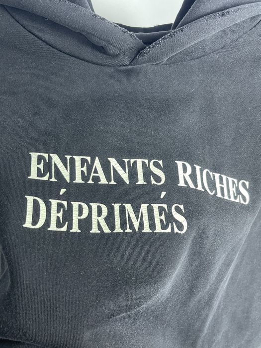 Enfants Riches Deprimes Black Hoodie | Hanorac ERD