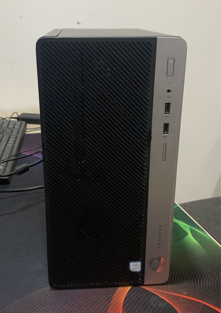 Компьютер компактный HP ProDesk i3-7100/RAM 16Gb/SSD128Gb/Nvidia 2Gb