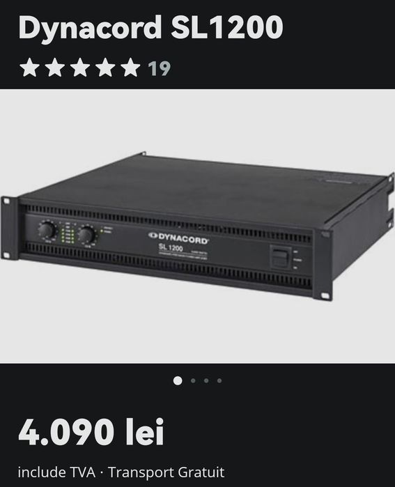 Set basi de 15 inch. 2 x 500w cu statie Dynacord cu crossover DBX