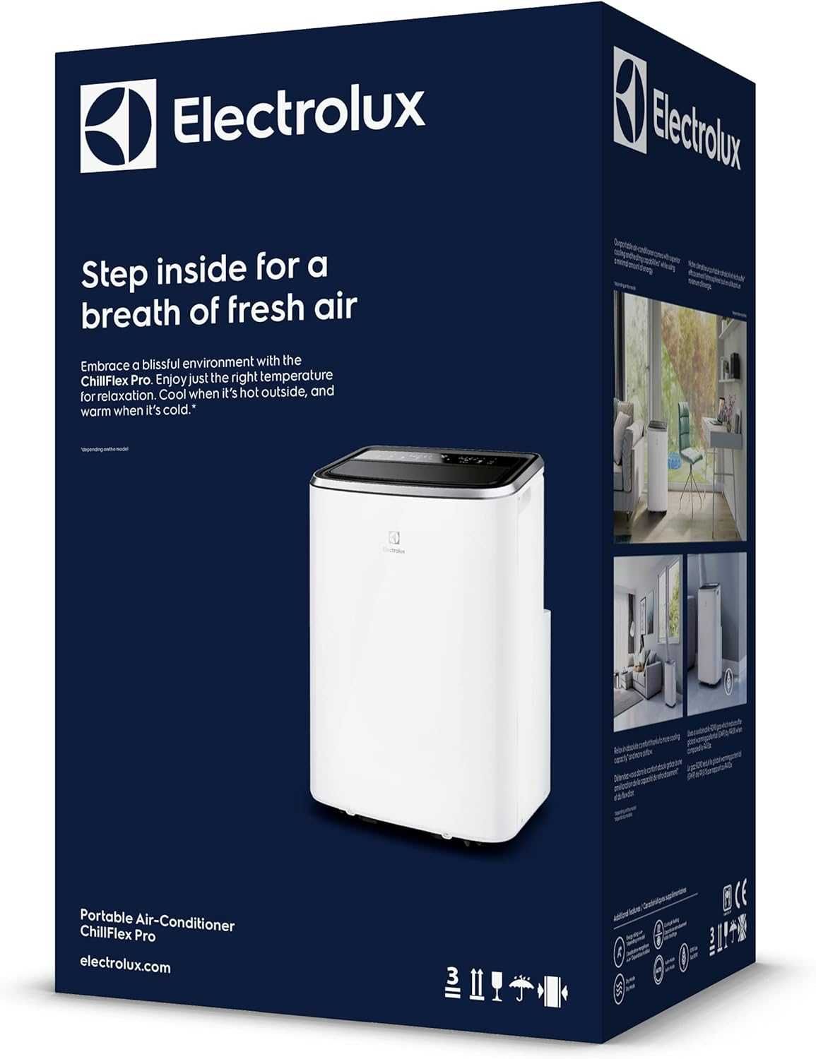Мобилен климатик Electrolux ChillFlex Pro A+ (EXP26U538HW) 10500 BTU