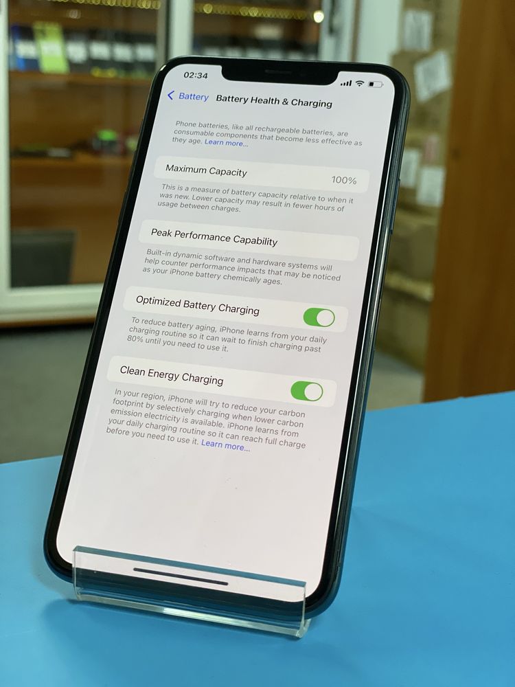 Apple iPhone 11 Pro Max Verde - 256GB - 100% - Garantie 12 Luni