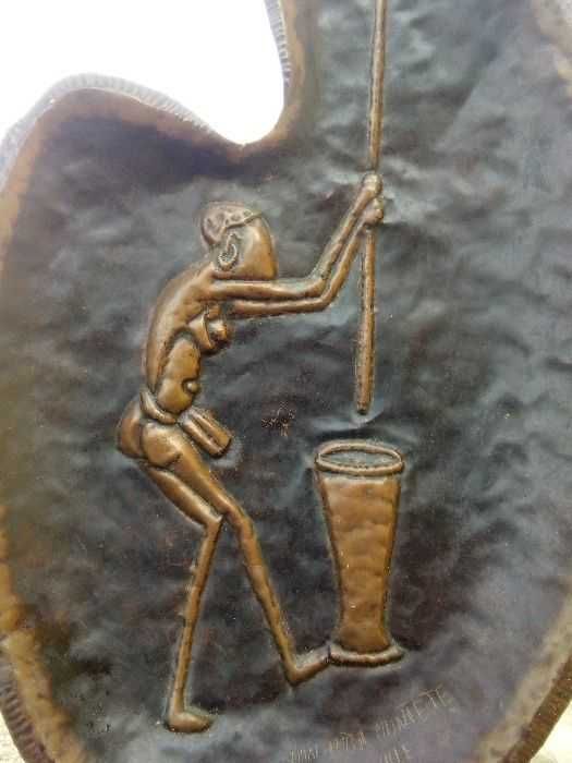 Tablou  din cupru                                  .