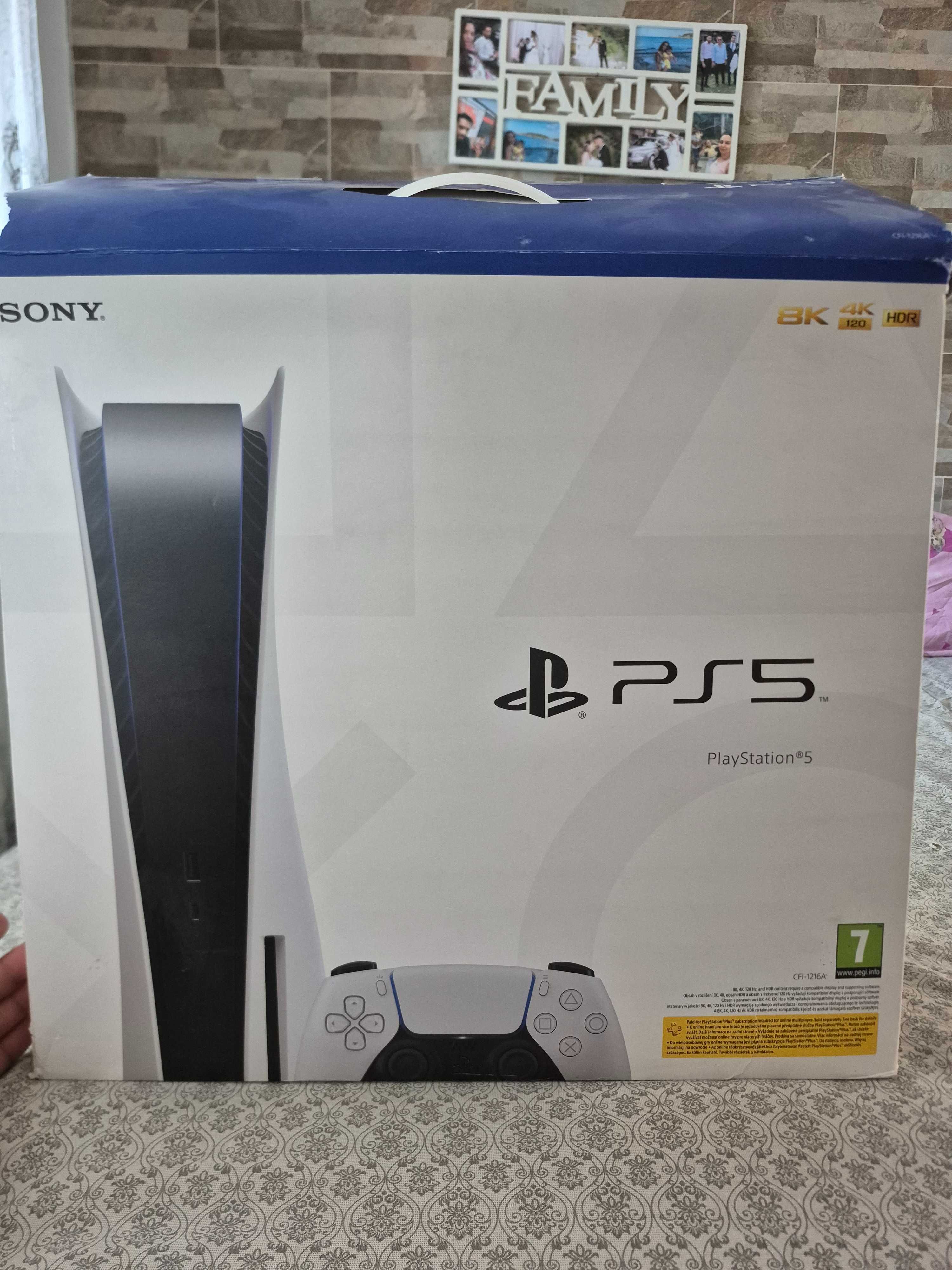 Ps5 с 3 контролера и 2 Игри