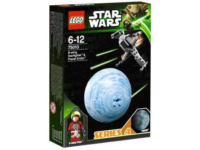 Vand Lego Star Wars B-wing Starfighter & Planet Endor 75010