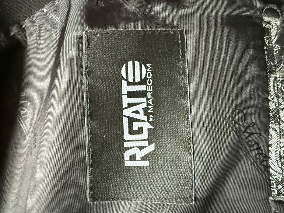 Costum elegant negru Rigatto/Marecom marimes 48