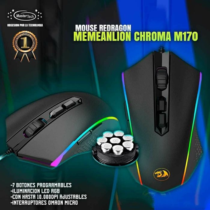 Redragon Memeanlion M710 Chroma/DPI 10K Игровая мышка/мышь