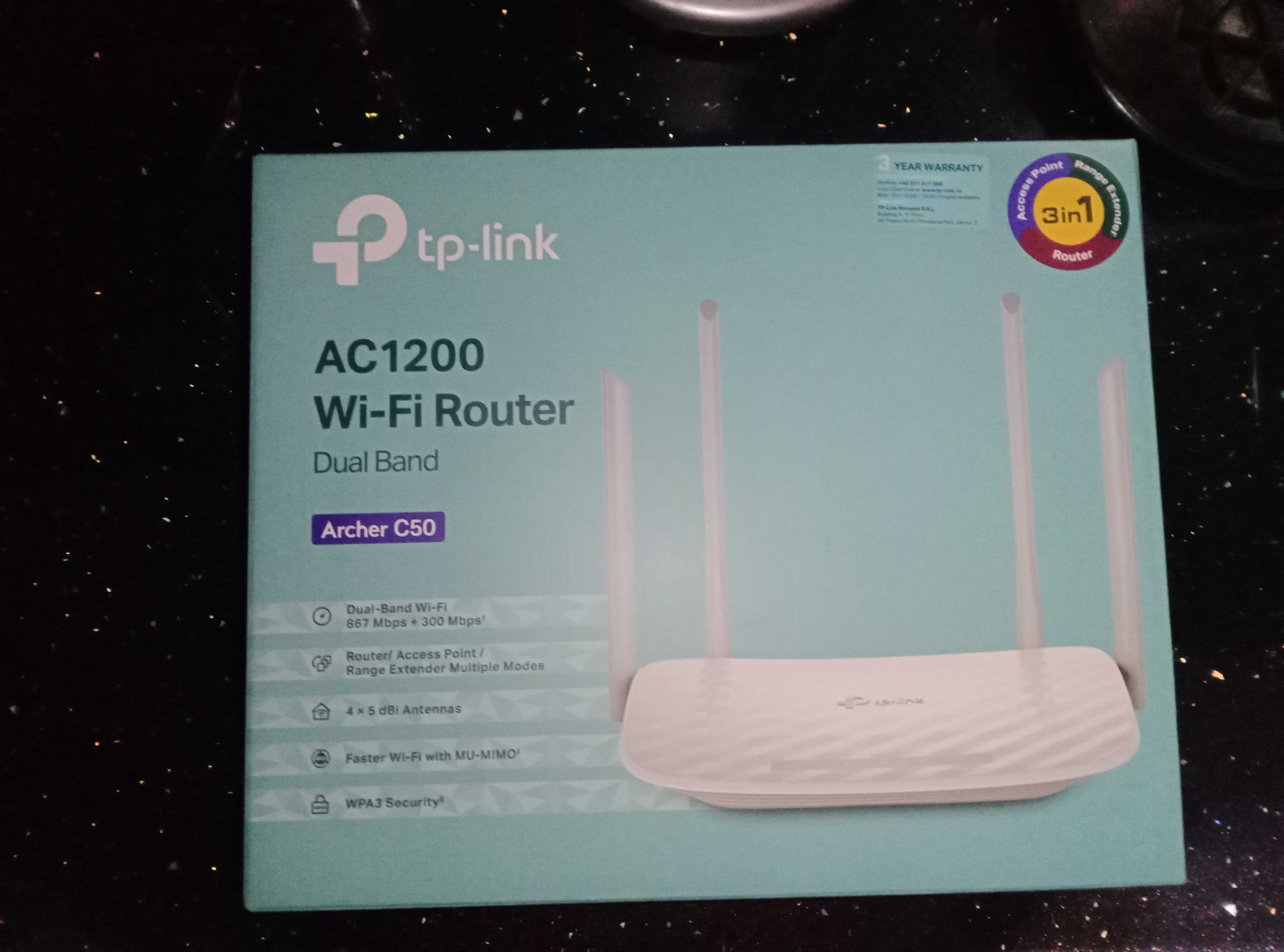 Рутер Tp-link AC1200 Wi-fi Router Archer C50
