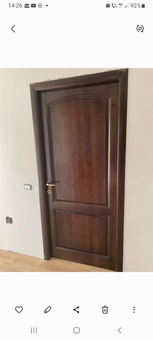Uși lemn masiv de interior