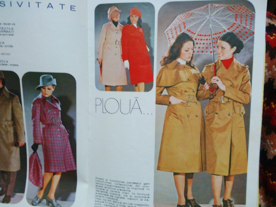 Reviste anii 70 din moda anilor