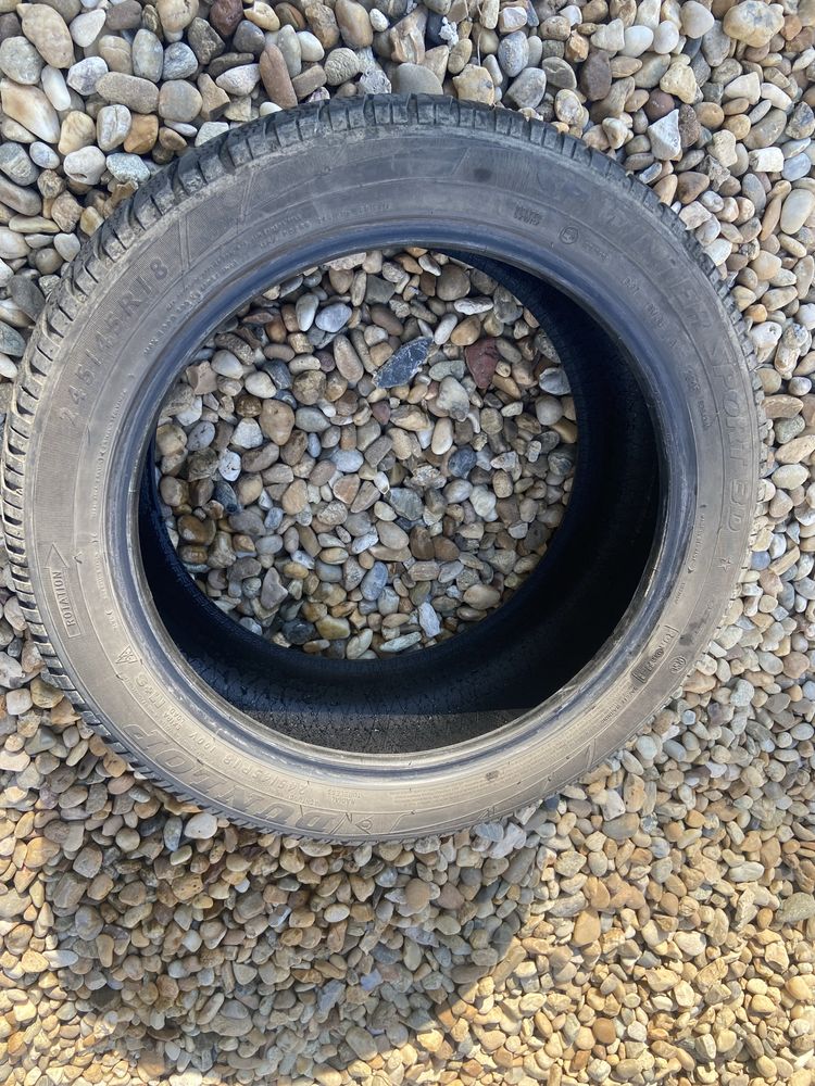 Dunlop 245/45/18 RUNFLAT -зимни гуми 4бр.