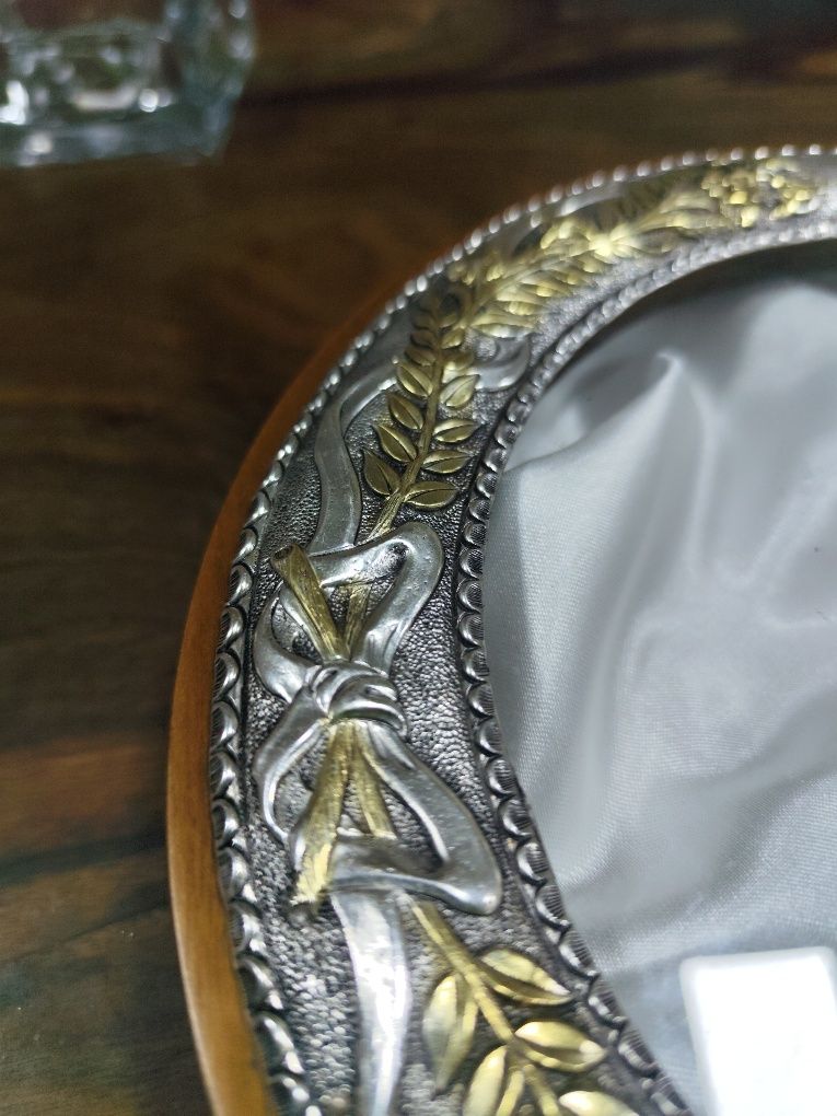 Сватбена кутия за пръстени 950 silver