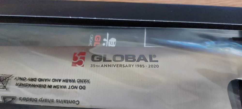 Global G-100/an Kochmesser 19 Cm.35th Anniversary chef knife.