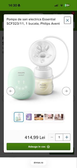 Vand pompa electrica philips avent