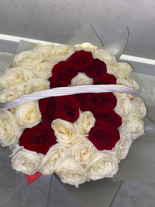 Роза с буквой « А»