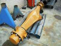 axa punte fata-spate pentru buldoexcavator case 590 st
