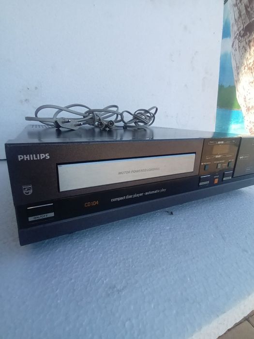 Cd player vintage Philips cd 104