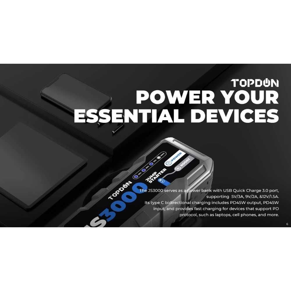 Професионална външна батерия, Jump Starter