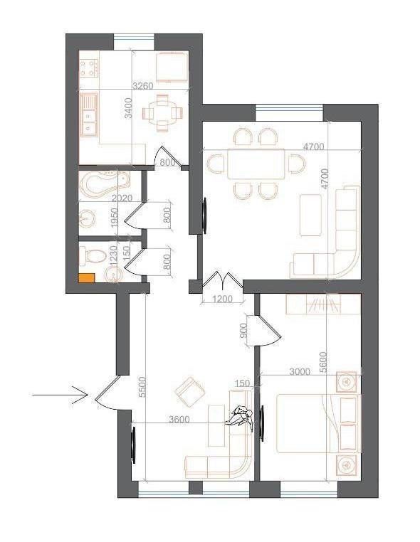 Квартира 4х комнатная новостройка Mashxadi Residence
