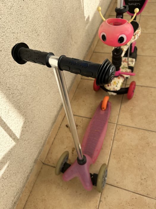 Скутер за момиче. И скутер с родителски контрол Лорели Loreli