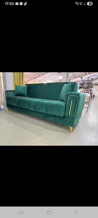 Canapea  verde smarald
