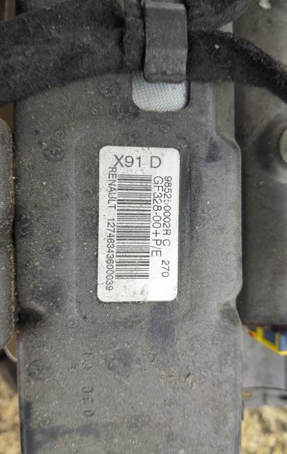 Airbag pasager 985250002r Renault Laguna 3  [din 2007 pana  2011] seria