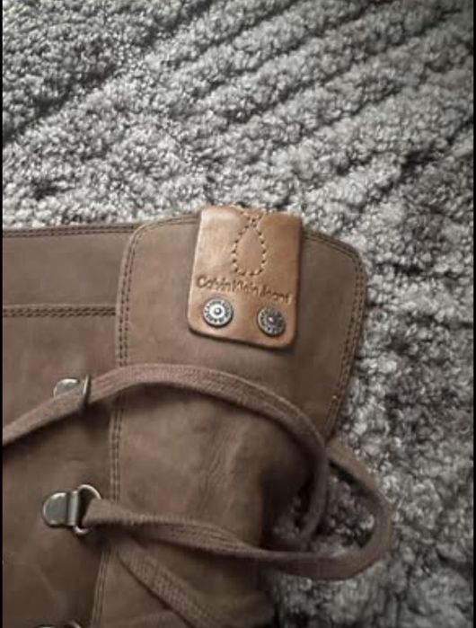 Cizme Calvin Klein de piele , Nr 40