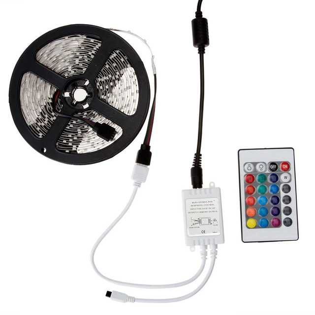 10M RGB LED лента 5050 SMD IP65 Bluetooth