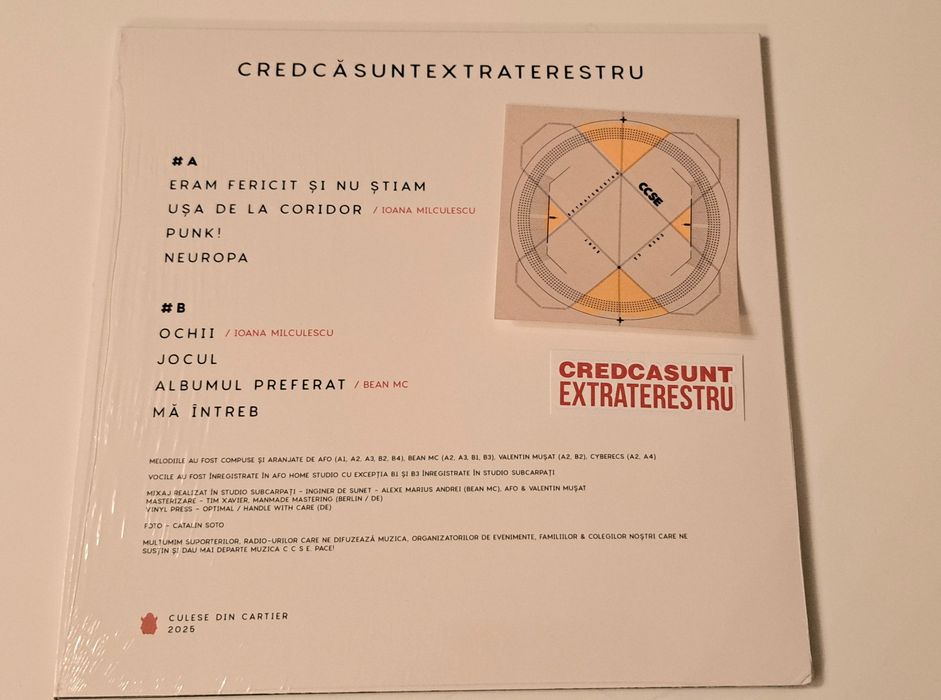 Cred Ca Sunt Extraterestru - Neuropa (vinyl)