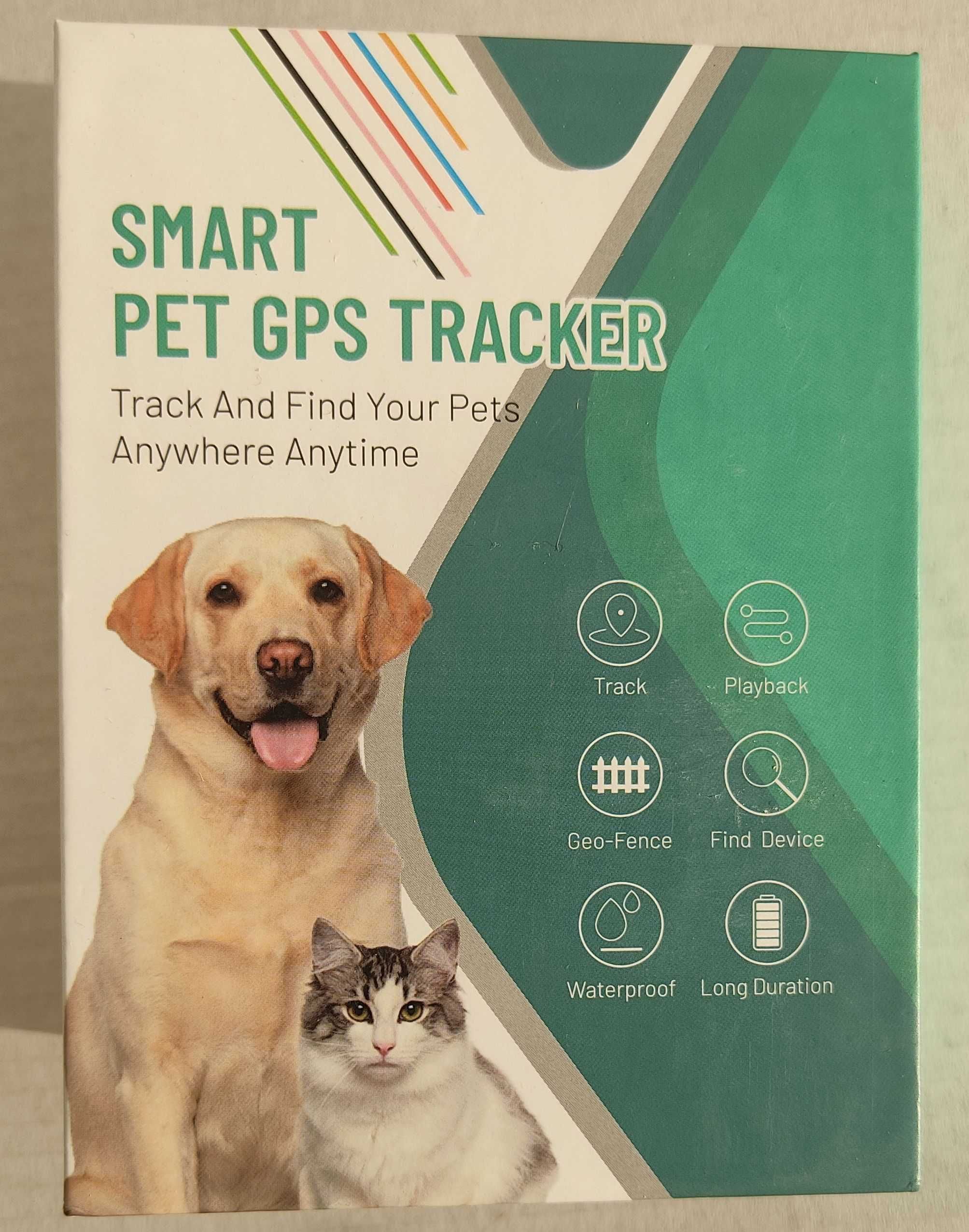 GPS тракер, IP67, за домашни любимци, животни: кучета, котки,