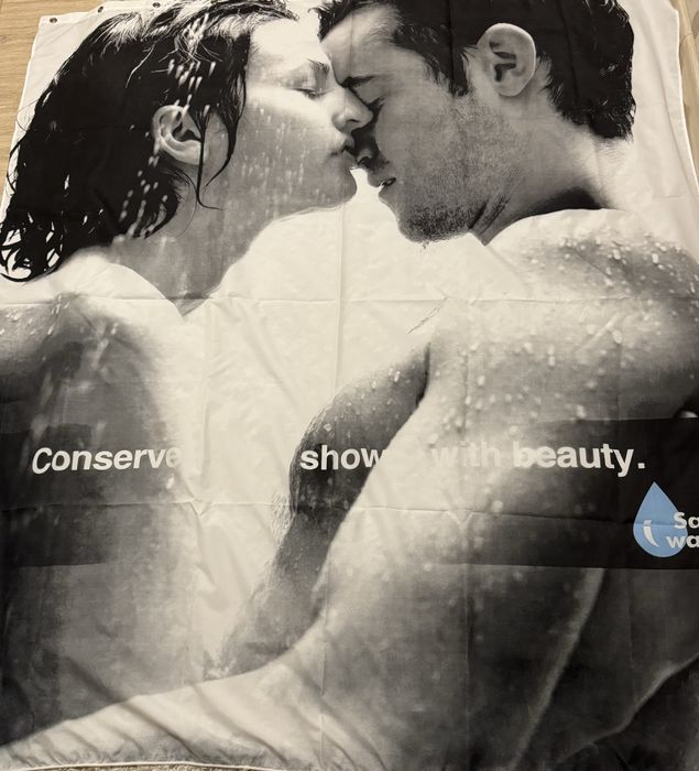 Шторы  для  ванны на кольцах, тканевые