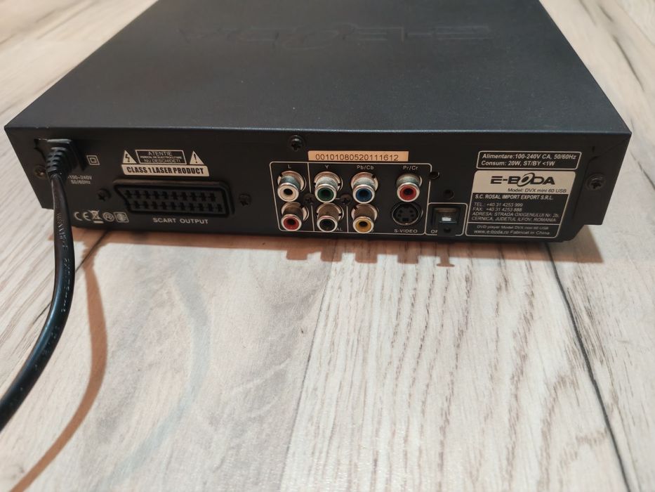 DVD Player Eboda, model DVX mini 60 USB