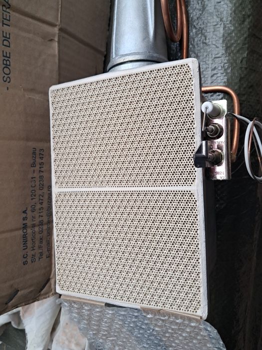 Automatizare ptr sobe de teracota din tabla pe gaz