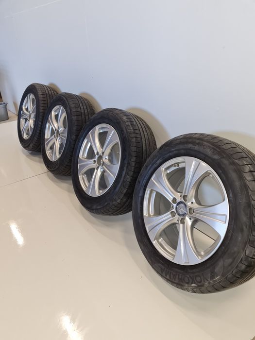Set jante aliaj + cauciucuri vara R18 Mercedes GLC /cod -A2534010800
