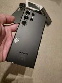 Vând Samsung S23 Ultra 256gb Black Full Box + Huse,Încărcător