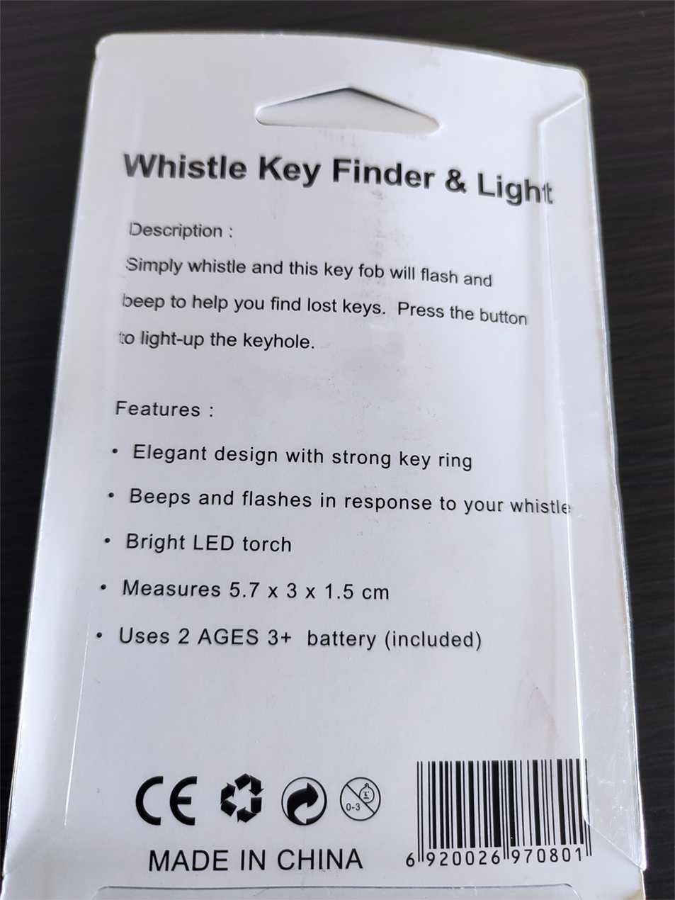 Set 2 brelocuri Key Finder - gasire chei pierdute + led