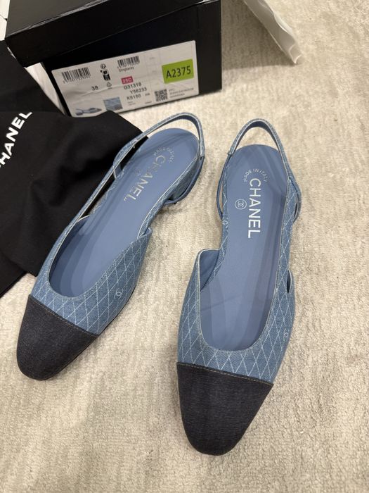 Туфли Слингбэки Chanel 2025